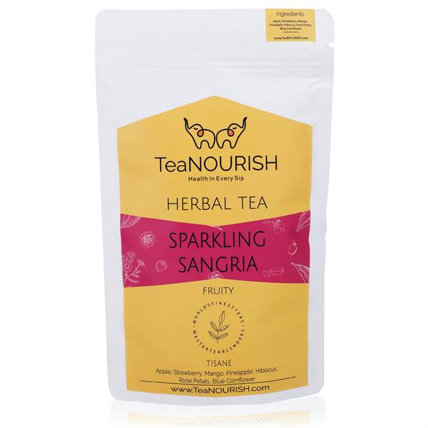Teanourish Sparkling Sangria Herbal Tea